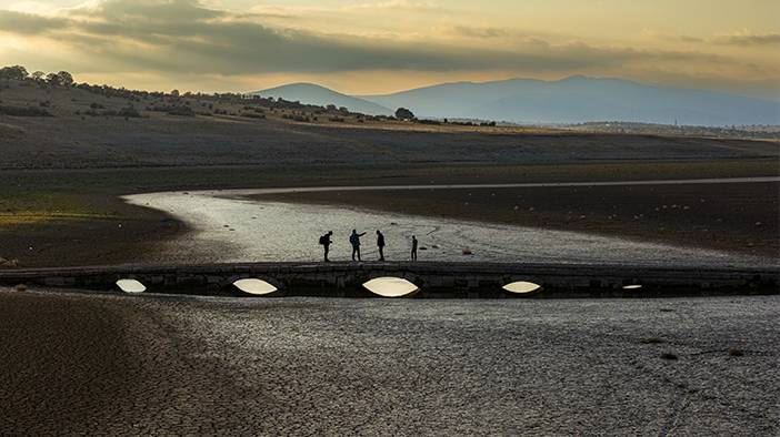 Konya'da sular altında kalmıştı! 11 gözlü köprü yeniden ortaya çıktı 3